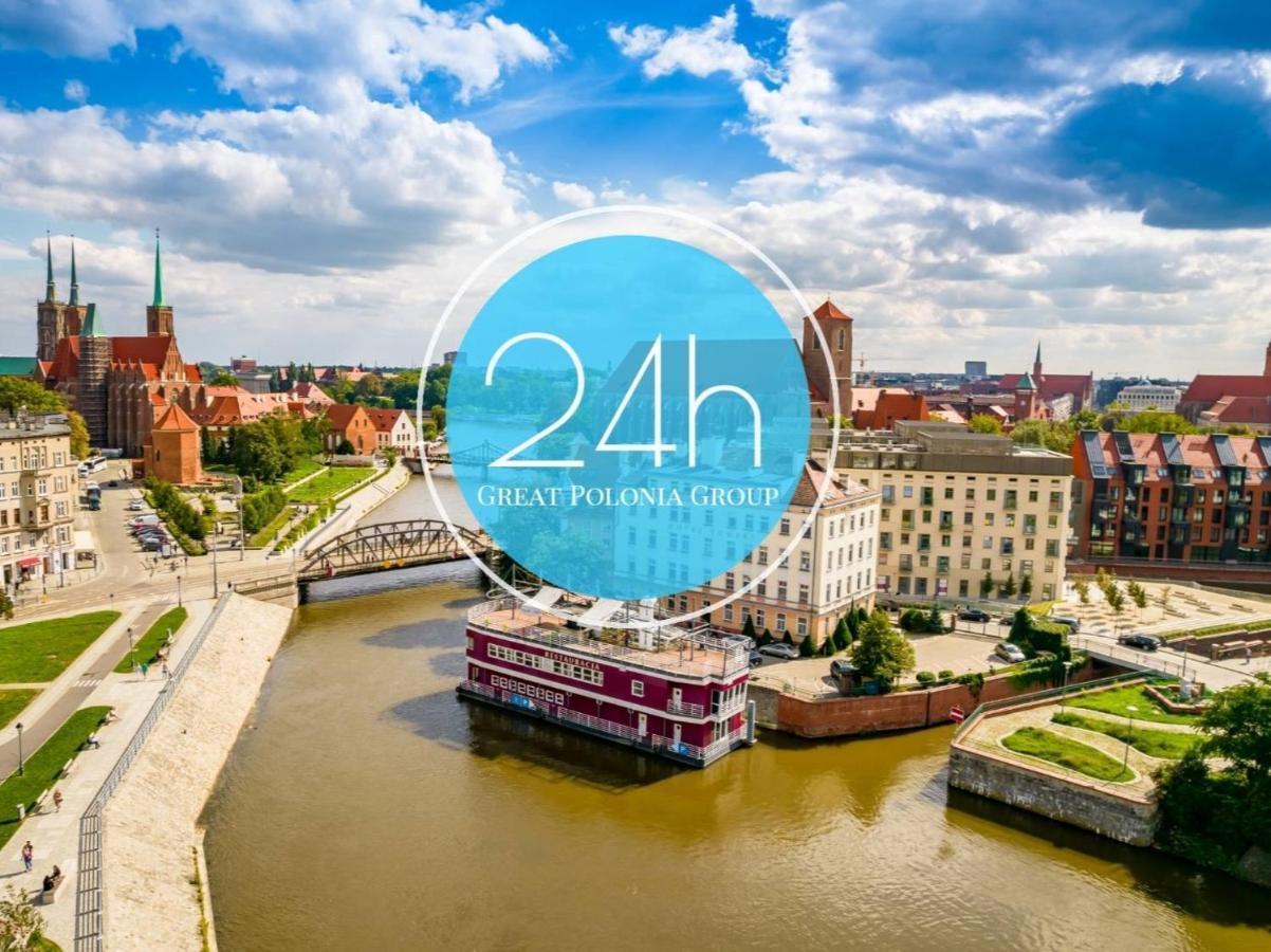 Great Polonia River Boat Apartments Вроцлав Экстерьер фото