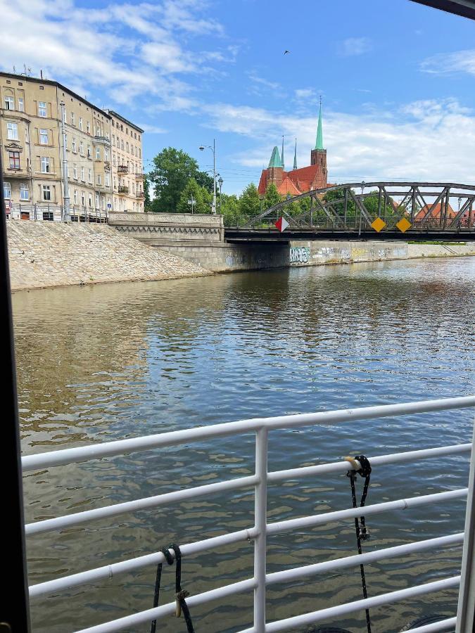 Great Polonia River Boat Apartments Вроцлав Экстерьер фото