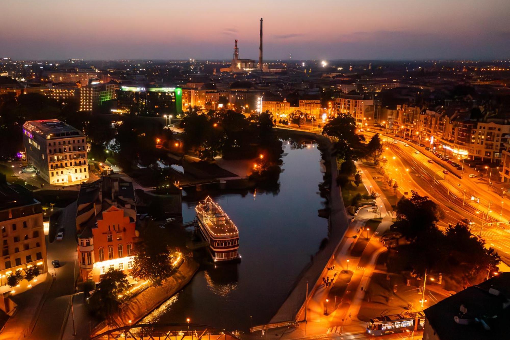 Great Polonia River Boat Apartments Вроцлав Экстерьер фото